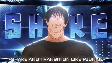 Alight Motion Beginners Tutorial :Shake And Transition Like Pjunkie" - AMV Tutorial +PF