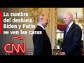 ¿Bajan las tensiones entre Biden y Putin?