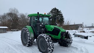 Cold Start Deutz Fahr 5110G, DEF AdBlue Frozen