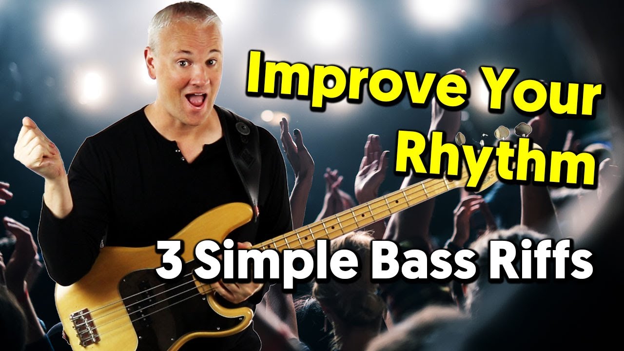 3 Simple Bass Grooves To Improve Your Rhythm! YouTube
