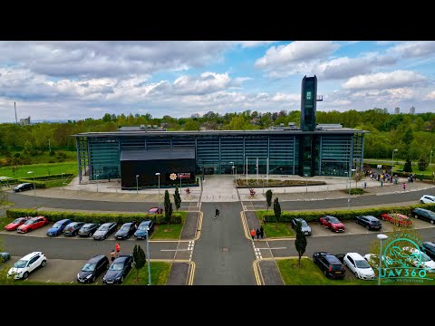 An aerial tour of the Scottish Fire and Rescue Services Headquarters and National Training Centre.