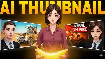 How to Create Viral Thumbnails With Nano Banana | Ai Thumbnail |  Viral youtube Thumbnails 