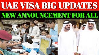 UAE Big Latest Update 8th Oct 2025 || Dubai Work Visa Latest Update || UAE Visit Visa News