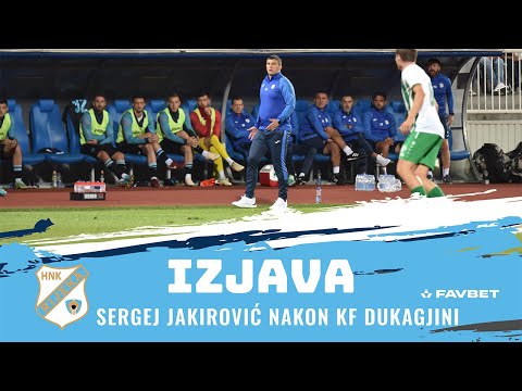 Sergej Jakirović nakon Dukagjinija - 2. pretkolo Konferencijske lige (2023./2024.)