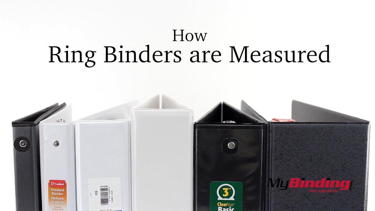 How are Ring Binders Measured?with an answer 