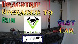 Slot Car Dragstrip Upgrade for Viper VSPEC and Jag DR-1 Chassis