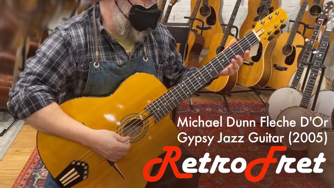 Michael Dunn Fleche D'Or Gypsy Jazz Guitar (2005) | RetroFret