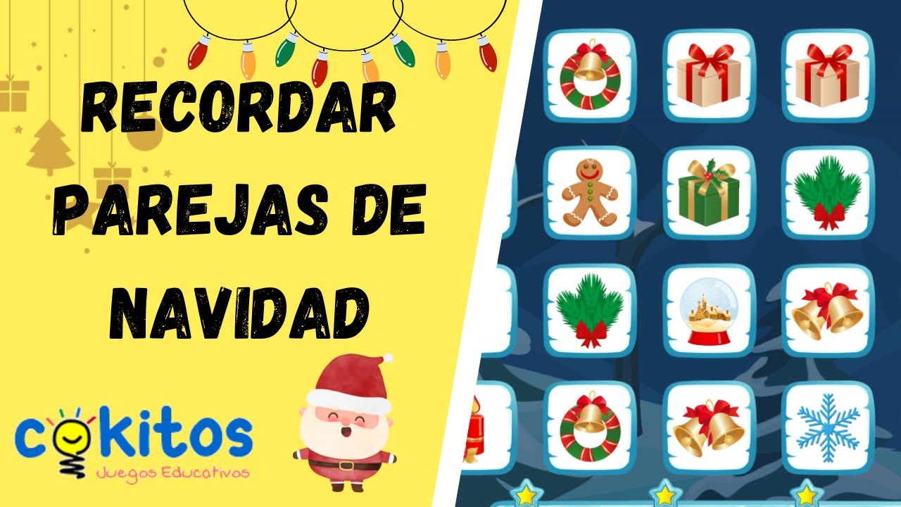 Memorização de objetos de Natal em COQUINHOS