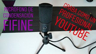 MICROFONO PARA YOUTUBE, FIFINE K669B , Microfono de condensacion Aliexpress MICROFONO PARA YOUTUBE, FIFINE K669B , Microfono de condensacion Aliexpress