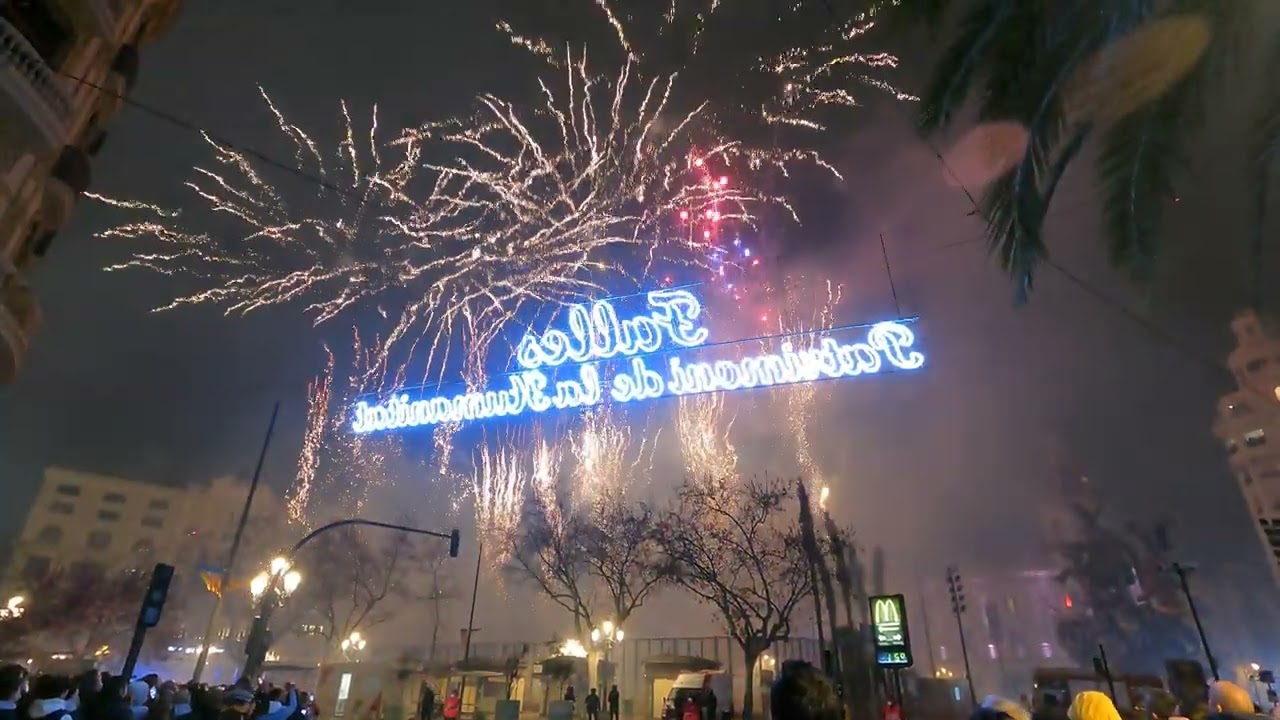 mascletà valencia 2022 15/3 night