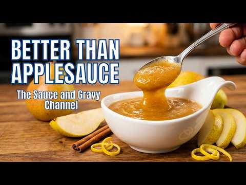 Pear Sauce | How to Make Pear Sauce | Homemade Pear Sauce | Fruit Sauce | Fruit Side Dish
