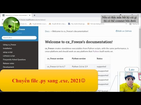 Video: Cx_Freeze là gì?