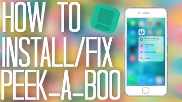 HOW TO FIX "Peek-a-Boo" TWEAK IOS 9.3.3! INSTALL TUTORIAL/MY SETTINGS!