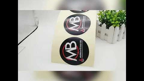 Double Sided Roll Sticker Printing, High Quality Adhesive Vinyl Sticker