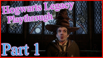Hogwarts Legacy Unboxing Playthrough - Part 1 Xbox Series X