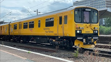 Network Rail Class 950 001 Departs Crewe (19/06/21)