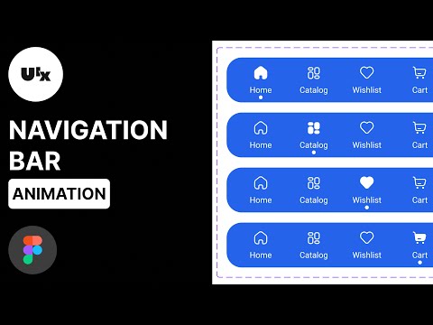 Bottom Nav Bar Animation | Prototype Tutorial in Figma
