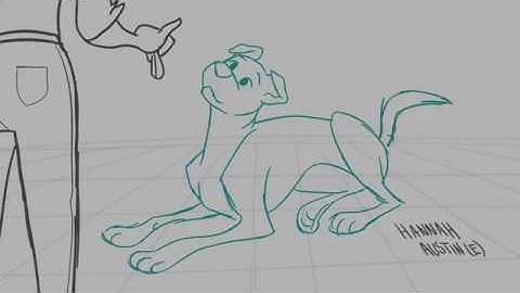 Good Boy gets a treat 🐶 Sheridan Animation assignment