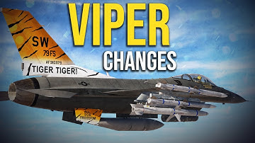 F-16 Viper Changes | HTS & Markpoints Added! | DCS World