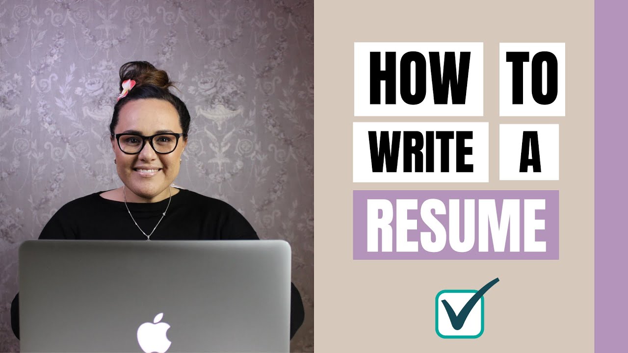 How to write a RESUME! Easy to learn steps! - YouTube