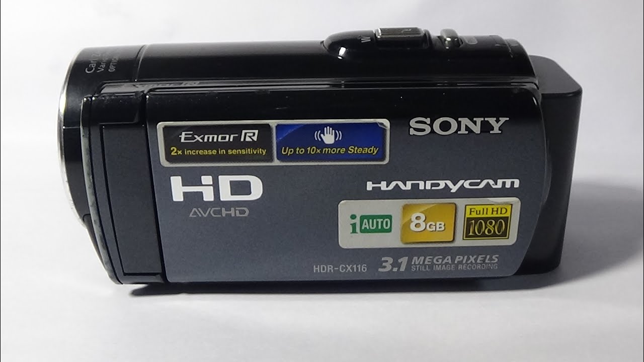 Sony HandyCam HDR-CX116 - Câmara Vídeo - Compra na