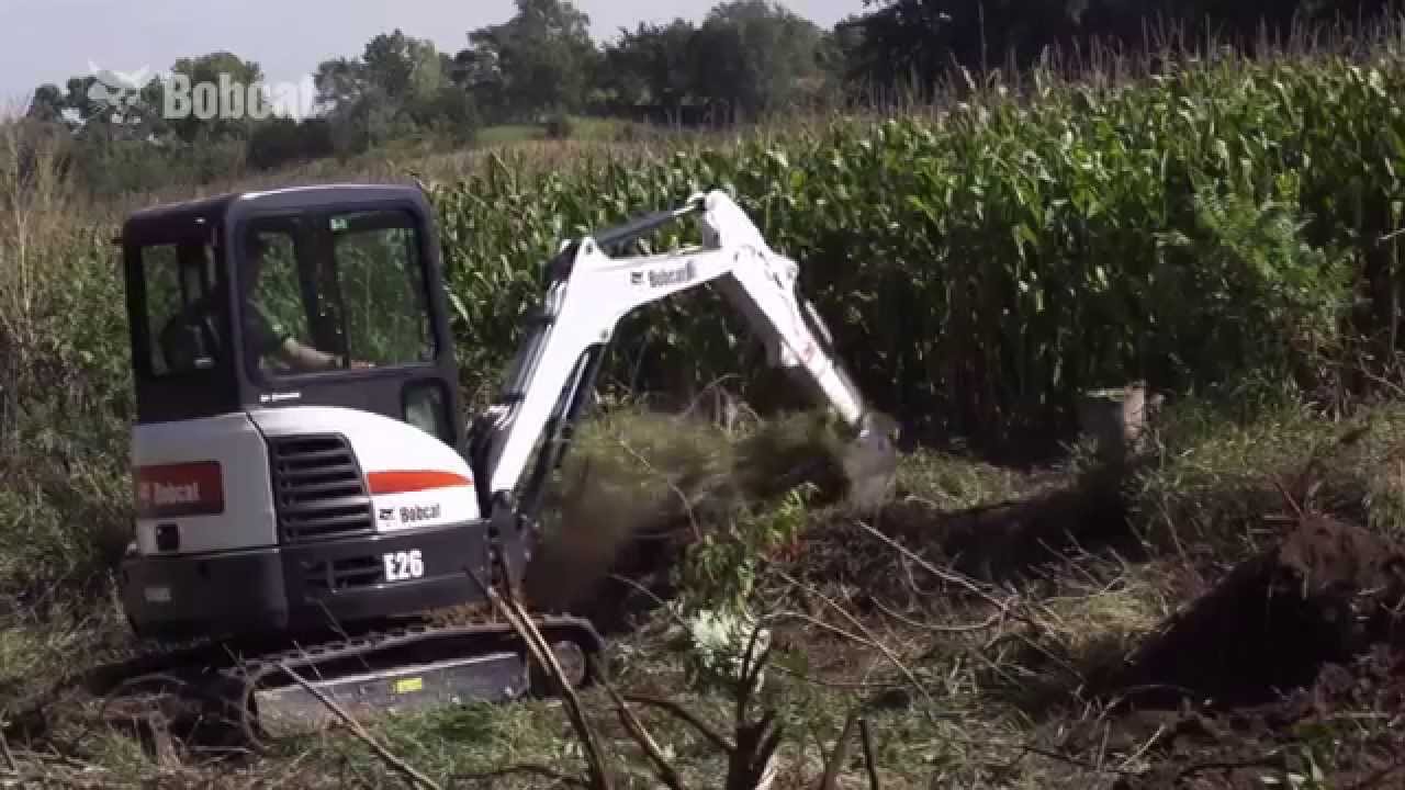 Bobcat Create & Conserve 2013 Ultimate wildlife land tansformation in Mondamin, Iowa YouTube