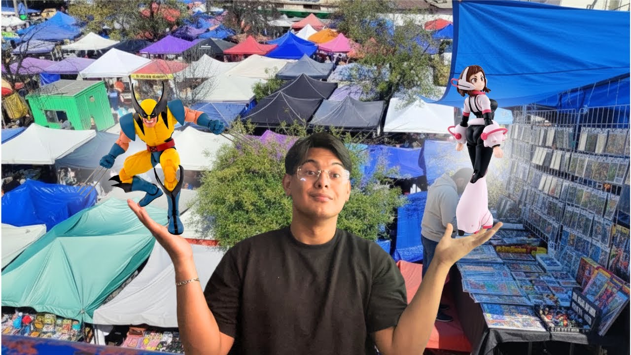 TIANGUIS DE LA Y GRIEGA | Comprando juguetes caros y coleccionables