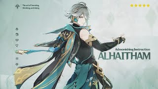 Alhaitham Official Trailer Genshin Impact