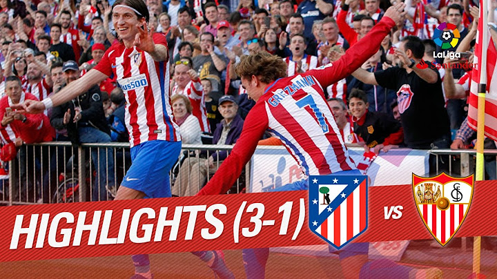 Resumen de Atlético de Madrid vs Sevilla FC (3-1)