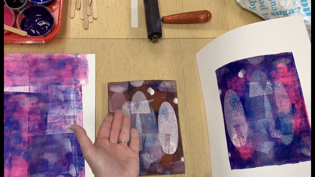 How to Make a Gelli Print • TeachKidsArt