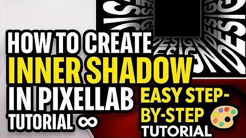 Professional Inner Shadow Effect Using Pixellab | Beginner’s Guide