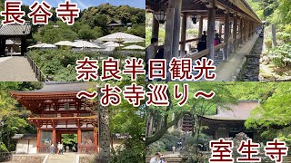 【日本47旅  52】奈良観光でお寺巡り長谷寺と室生寺参拝には体力必須