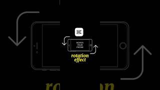Amazing Rotation Effect in CapCut | Easy Mobile Editing Tutorial🔥 #capcut #capcuttutorial #trending