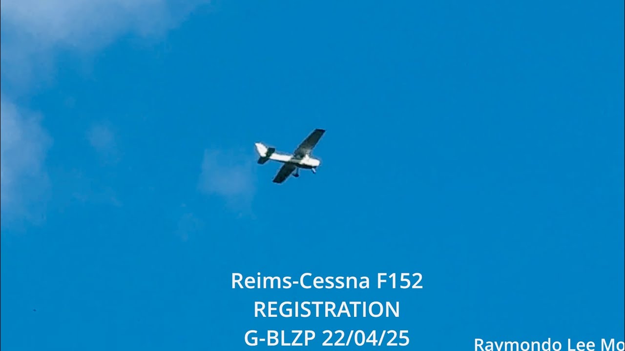 Reims-Cessna F152 | G-BLZP | Classic Two-Seat Trainer Aircraft 22/04/2025