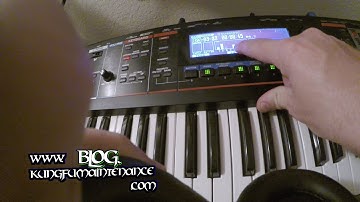 How To Edit Save Track Set Volume Levels Panning Roland Juno GI Keyboards Music Production Video