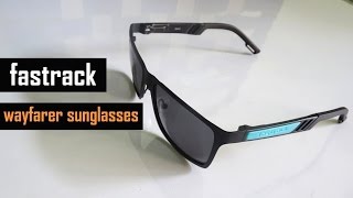 Fastrack Wayfarer Sunglasses Unboxing 