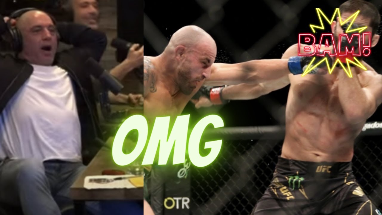 Joe and friends reacting to alex volkanoski and islam makhachev ufc fight result