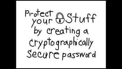 Information Security Awareness PSA: "How to Create a Secure Password"