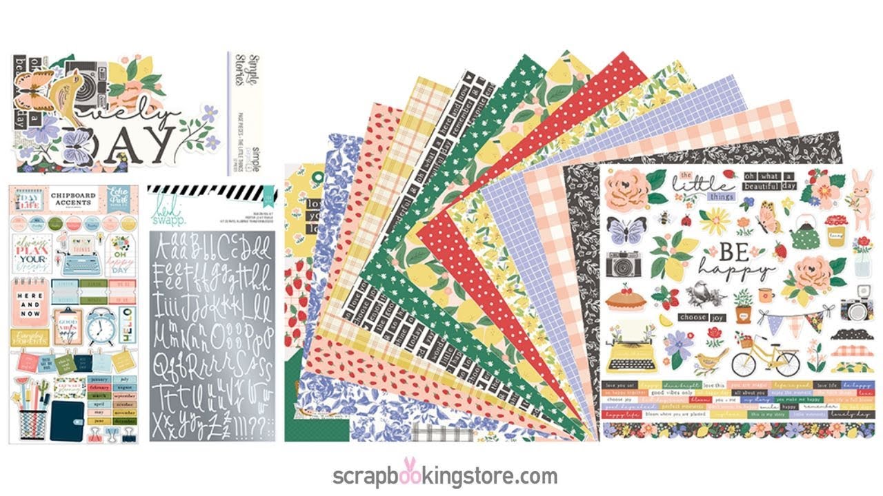 January 2024 Scrapbook Kit Reveal - ScrapbookingStore