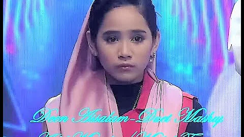 Adik Marsha 13 y/o with angelic voice Duet Mashup/Mohd Tarek (cover) in beautiful Deen Assalam.