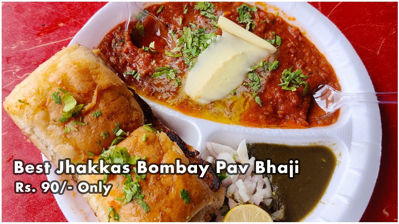 Best Jhakkas Bombay Pav Bhaji Rs. 90/- Only l Rohini Sector - 3 l Delhi Street Food | INDIA EAT MANIA