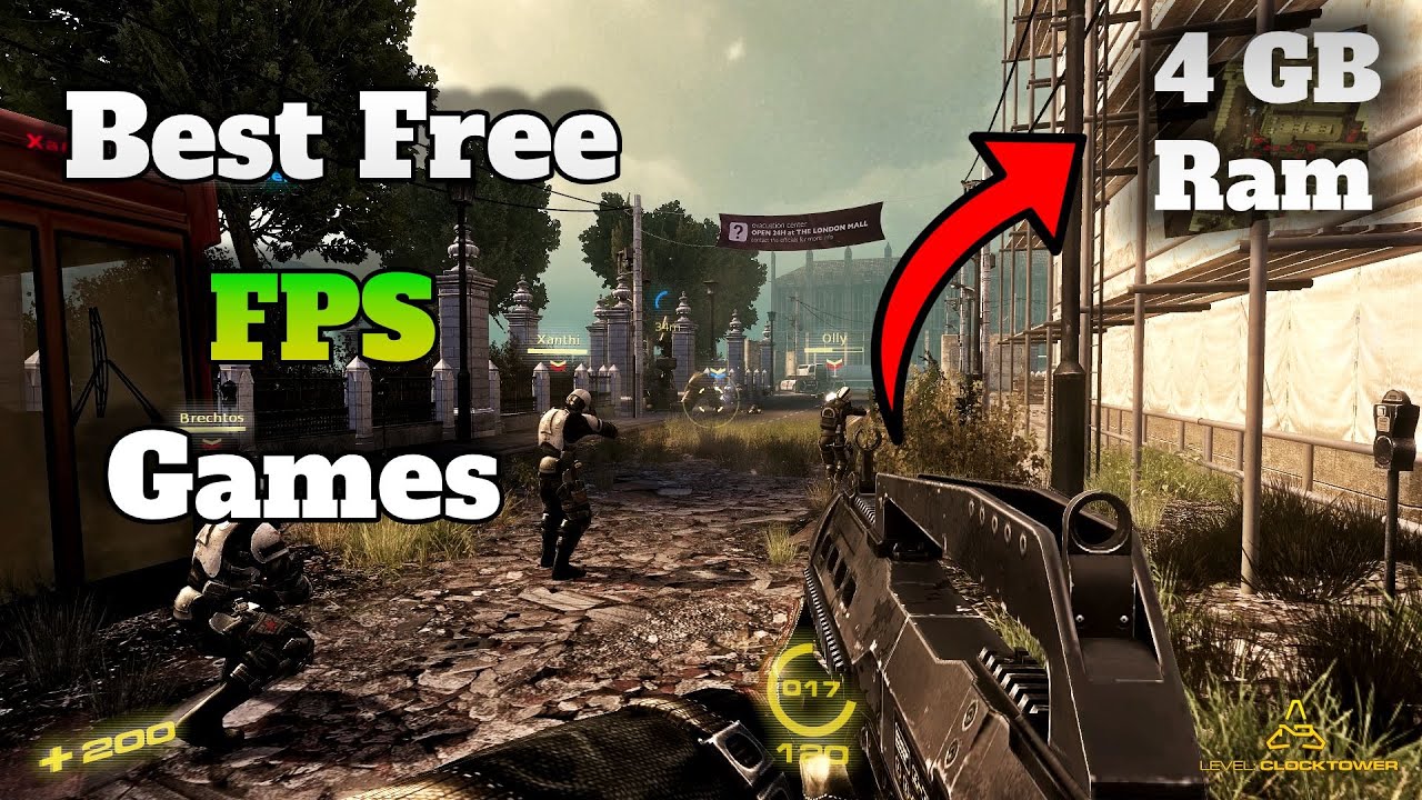 5 Best Free FPS Games For Low end PC 2020 Phantom Gaming YouTube