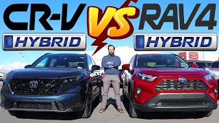 2024 Honda CRV Hybrid VS 2024 Toyota RAV4 Hybrid: Which Hybrid Is Best?