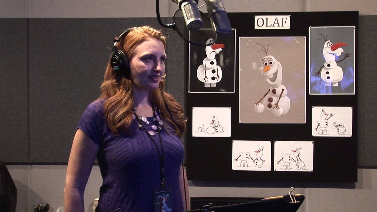 In Disney Animation Recording Studios for Disney FROZEN YouTube