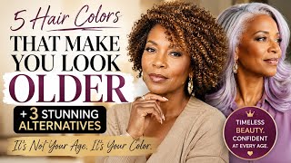 5 Hair Colors Aging Black Women Over 50 — And 3 Chic Alternatives That Transform Your Looks