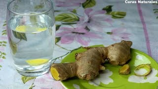 Beba Agua De Jengibre Ayuno Para La Salud Pérdida De Peso!