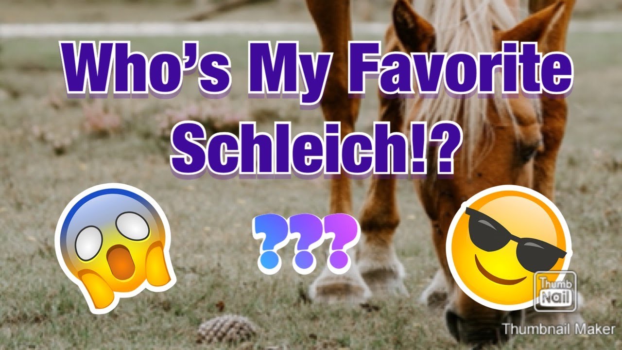 My Top 10 FAVORITE Schleich Horses!!!!😱🤩