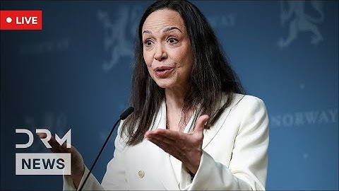 LIVE: Nobel Laureate Maria Corina Machado Attends Oslo Press Conference with Nobel Committee