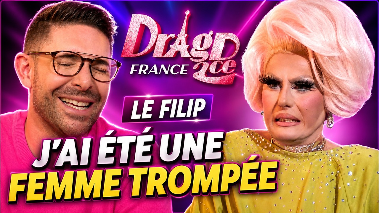 Le Filip (Drag Race France) Bruno Monroe VS. Vincent McDoom, humour noir, couple, tromperie