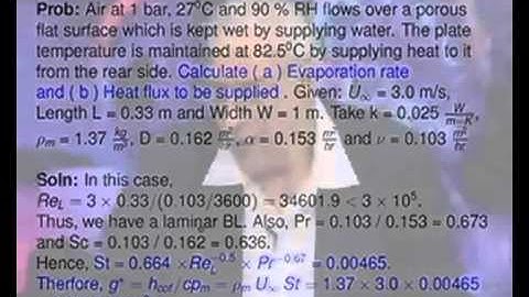 Mod-01 Lec-39 Convective MT Reynolds Flow Model - 1